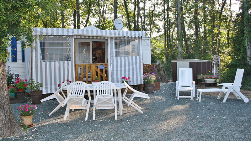 Mobil-home - Rubis - Camping l'Orée des bois à Royan